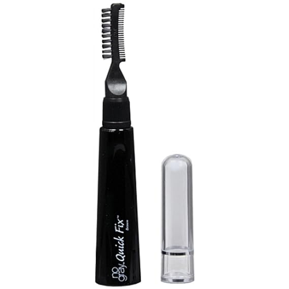 NO GRAY Quick Fix, Brown/Black 0.5 fl oz (2 Pack)