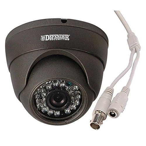700TVL Outdoor DayNight Dome Camera - Gray