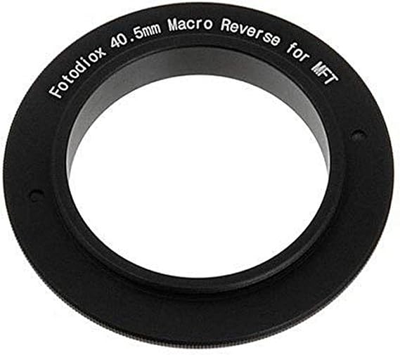 Fotodiox 10-Reverse-MFT-405 40.5MM Filter Thread Macro Reverse Mount Adapter Ring for MFT Micro 4/3 Four Third Cameras Fits Olympus