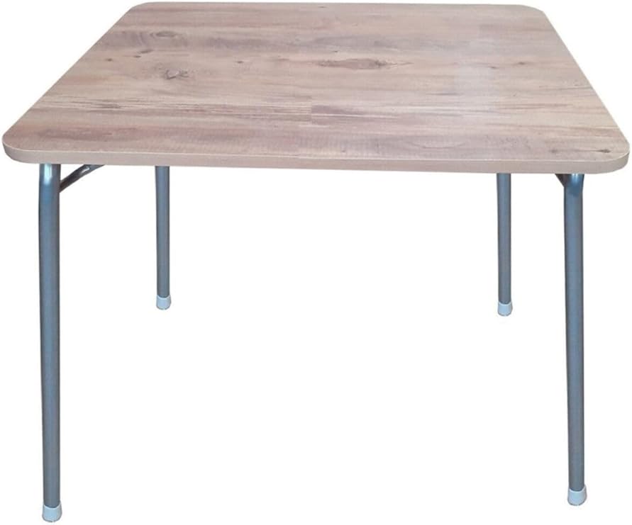 Depolife Practical Folding Foot Kitchen Dining Table Balcony Study Picnic Table 60X90Cm Walnut