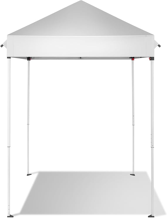 Canopy Tent,5x5 Pop Up Canopy,Canopy Tent 5x5 Pop Up Portable Tent Commercial Outdoor Beach Instant Sun Shelter (White)