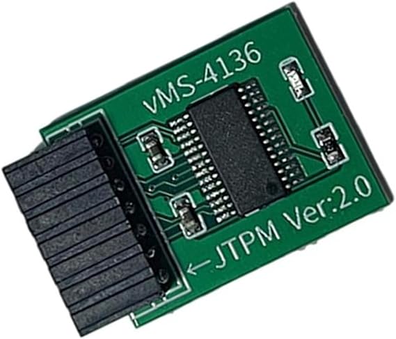Professional TPM2.0 Security Module for 14Pin Computer Adapter Card for 590 B560 H510 Z490 B460 H410 Z390 Z370 B365 B360 Hardware Security Module
