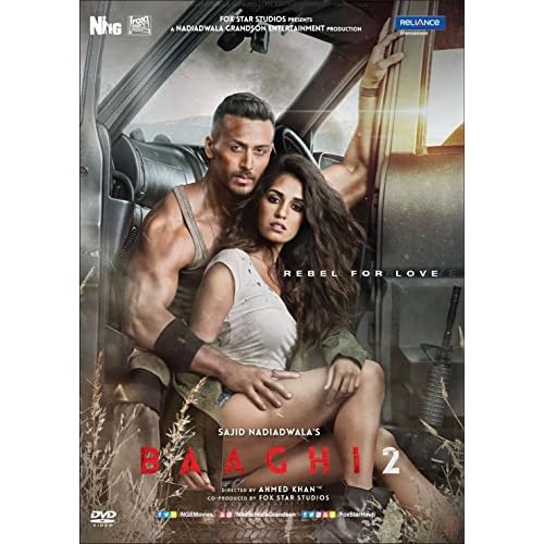 Baaghi 2 Hindi DVD - Original Bollywood Latest 2018 Action Film - Tiger Shroff