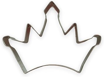 Crown Metal Cookie Cutter Biscuit Cutter Fondant Cake Decorating (5 inch)