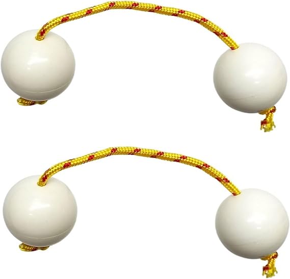 2pack African Instruments Kashaka,Aslatuas Music Egg Shaker Double Gourd Percussion,Asalato Rhythmic Ball for Beginners (Color : White)