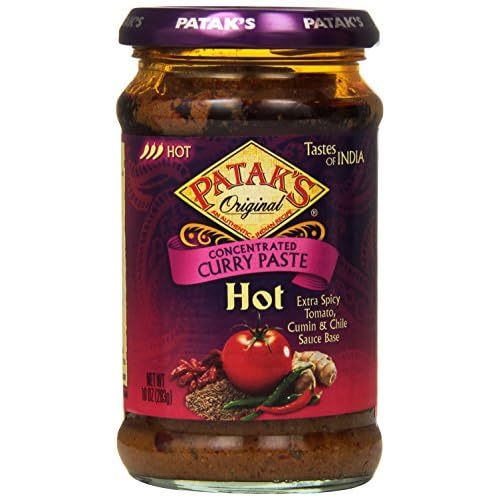 Pataks Curry Paste Extra Hot 10 oz