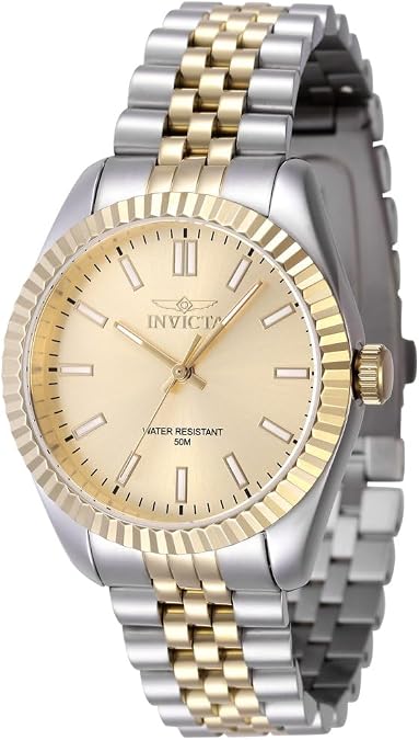 Invicta Specialty Quartz Gold Dial Ladies Watch 47503