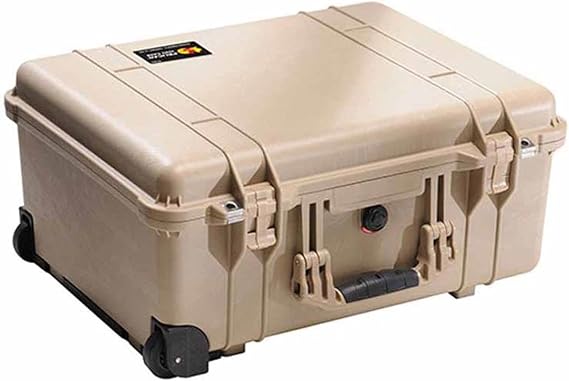 Pelican 1560 Case No Foam (Tan)