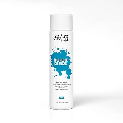 Splat Color Lock Shampoo - Free of Parabens, Sulfates & Salts! Maintain Your Hair Color ColorLock Cleanser