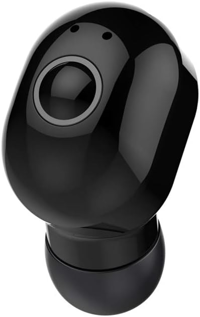 Bluetooth Wireless Earbud Mini Wireless Earbud Bluetooth V5.0 in Ear Headphone with 4-5 Hours Playtime Headset with Mic for iPhone iPad Samsung Galaxy LG and Smartphones (Black)