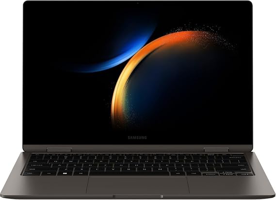 Samsung 2024 Galaxy Book3 360 2-in-1 13.3 FHD Touch Laptop 12-Core Intel Core i7-1360P Iris Xe Graphics 16GB LPDDR4 512GB SSD Thunderbolt 4 WiFi BT Webcam Backlit KB Fingerprint Windows 11 Pro