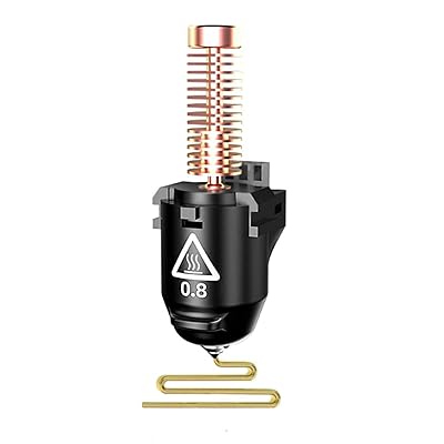 3D Printer Nozzle Accessories for Adventurer 5M 5M Pro AD5MAD5M Pro Printer,MODJUEGO Nozzle 280C 3D Printer Replacement 0.8mm
