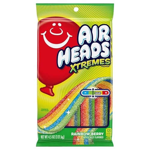 AirHeads Xtremes Peg Bag, Rainbow Berry, 4.5 Ounce