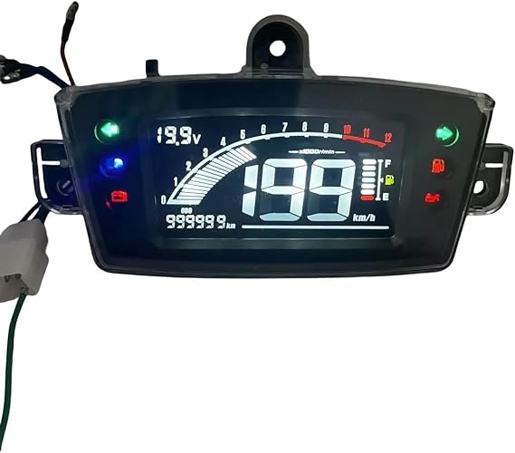 Gauge Odometer Tachometer Digital Meter Motorcycle Tachometer RPM for JOG50 JOG90 axis 90 for Suzuki V100 AG100 AD100 AG50 AD50 for Address50 Tachometer