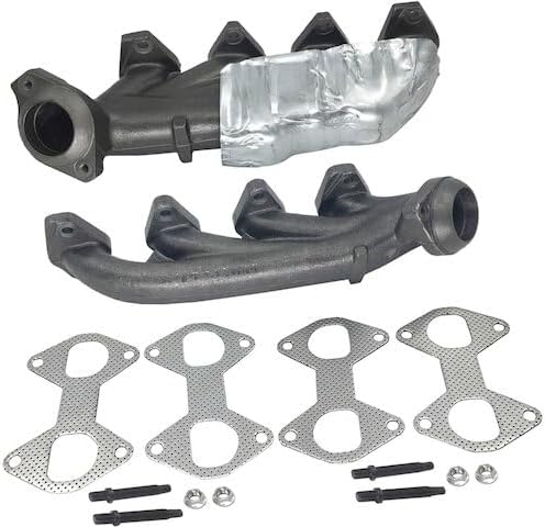 Marketplace Auto Parts Exhaust Manifold Set of 2 with Gaskets- Compatible with 2004-2009 Ford F-150 5.4L V8