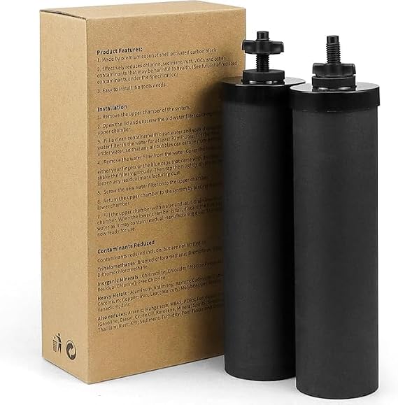 Activated Carbon Water Filters fit for Berkey Filtration System