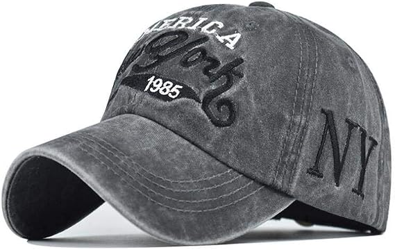 New York Baseball Cap Retro Women Men Sports Casual Caps