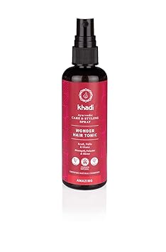 KHADI WONDER HAIR TONIC Ayurvedic - Hair tonic to promote hair growth & healthy scalp - 100% herbal & vegan - 1.69 fl oz