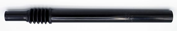 Seat Post - Fito 28.6mm x 350mm Bicycle Suspension Seatpost. Mount Diameter: 22.2mm (7/8") - Black