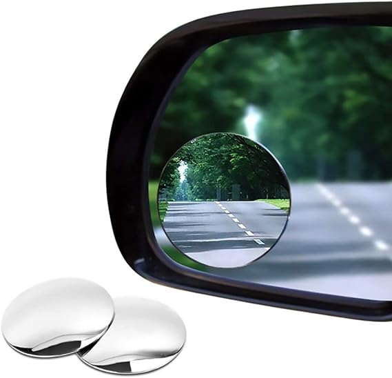 Blind Spot Glass 2" Mirror (2 Pack) Compatible with Peterbilt 567 Truck with Anti-Fog, Blur, Rust, Corrosion Resistant Aluminum Premium Stick Adhesive (2inch, 2 Total Mirrors)