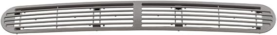 Brock Replacement Gray Pewter Dash Defrost Vent Cover Grille Panel Compatible with 98-05 S10 Sonoma Jimmy Blazer Envoy Bravada