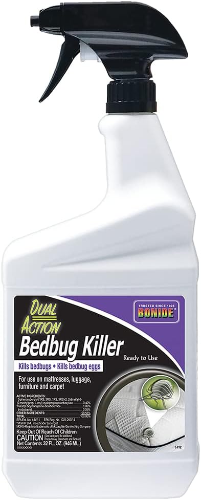 Bonide Dual Action Bedbug Killer Ready-to-Use, 32 oz