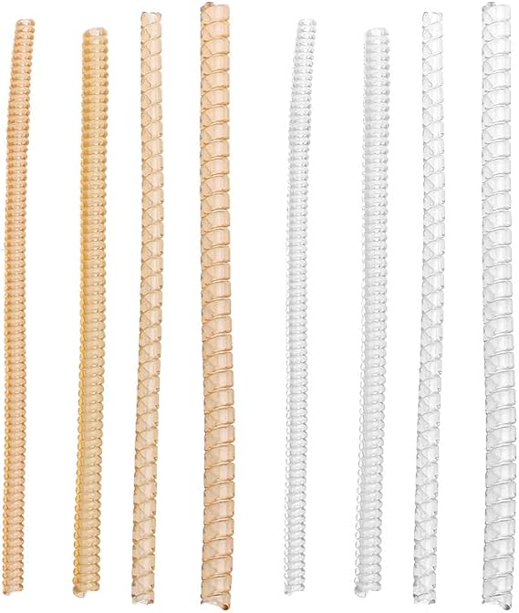 8 Pieces Invisible Rings Size Adjusters Invisible Clip Guard Resizer Guard Rings Sizer Fit for Man Woman Loose Rings