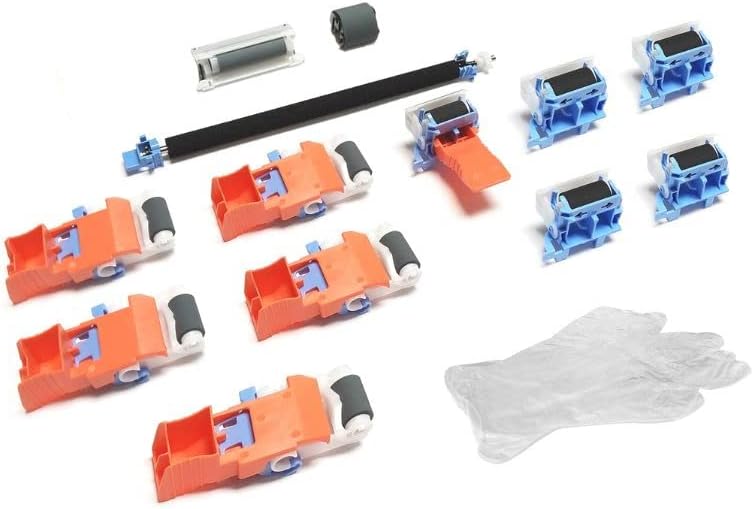Altru Print M607-DRKv6-AP J8J87A J8J87-67901 L0H24A L0H24-67901 Deluxe Roller Kit for LP M631 M632 M633 M607 M608 M609 110V RM2-6800 TR, J8J70-67903 for Tray 1, 5 Sets of J8J70-67904 for Tray 2-6
