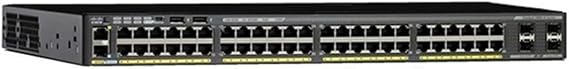 Cisco WS-C2960X-48FPD-L Catalyst 2960 X 48 Gige PoE Networking Device