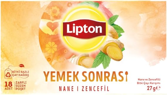 Lipton Bitki Çayı Yemek Sonrası