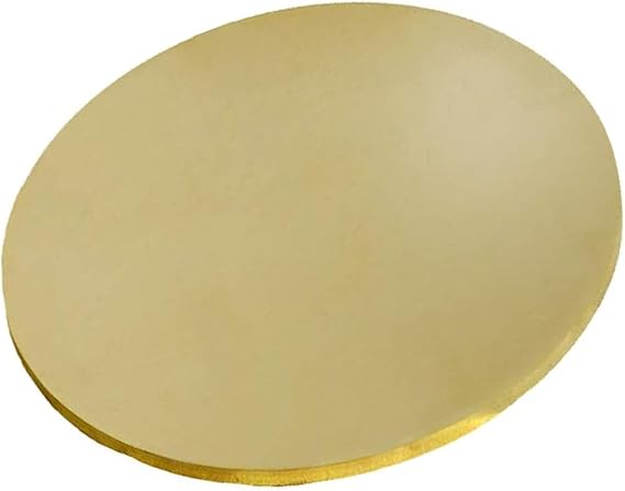 Brass disc, H62 Brass Round Plate Thin Plate, Thickness 5 mm Diameter 40-60 mm Brass Round Disc Suitable for Home Improvement(Diameter 40 mm)