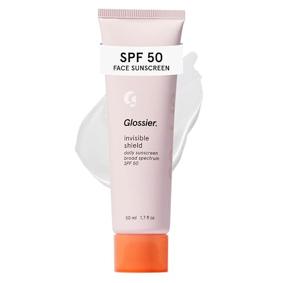 Glossier Invisible Shield Daily Face Sunscreen SPF 50, 50 mL