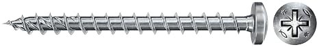 fischer 670536 Power-Fast-II-5, Full Thread Pozi Drive, 6,0x50