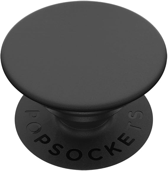 PopSockets Adhesive Phone Grip, Holder- Black