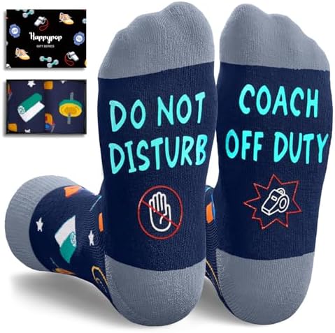 HAPPYPOP Gifts for Geek Chef - Funny Socks for Bus Driver Police Fireman Men Women