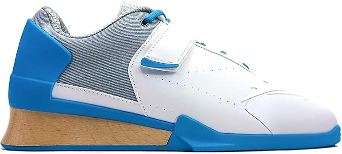VELAASA Strake | Olympic Weightlifting Shoes | Men and Womens Heavy Lifting Shoes | Cross Training | Powerlifting Apparel | Shoes for Squats | Lifting Gear