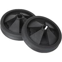 2Pcs Silicone Waste Disposer Cover Garbage Disposal Splash Guard, 87mm Outer Diameter, Anti Splashing Wearproof Easy Install