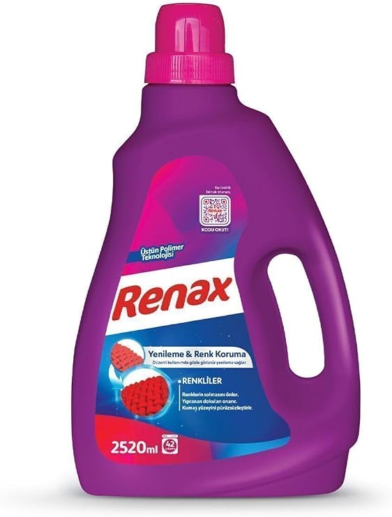Renax Liquid Laundry Detergent Colored 2520 ML