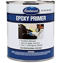 Eastwood White DTM Epoxy 1:1 Mixing Steel Aluminum Primer Sealer Quarts