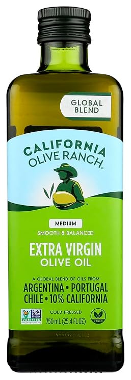 California Olive Ranch Everyday Extra Virgin Olive Oil - 25.4 oz (Pack Of 5)