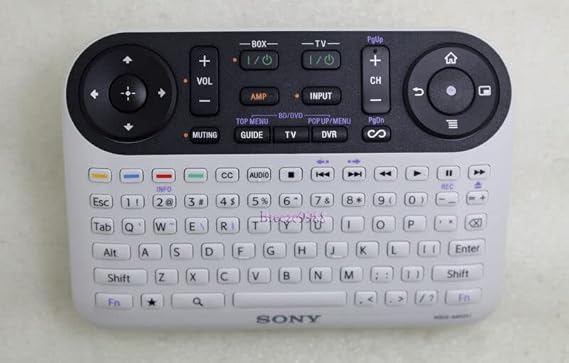 Replacement Remote Control Replace for TV/Audio/Projector for Sony TV Box Blu-Ray Player NSZ-GT1 NSG-MR2 for NSG-MR2U