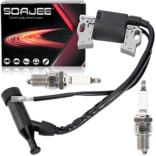Ignition Coil Compatible with 0G84420150 Generator 389cc Centurion 5000 0055770 0055771 GP5500 GP6500 GP7500 005939 005940 005941 006001 5939 5940 5941 5943 5945 5975 5976 6110 6672 6674 6673
