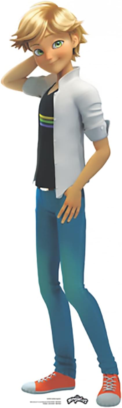 SC4045 Miraculous Adrien Cat Noir Ladybug Cardboard Cutout Standup