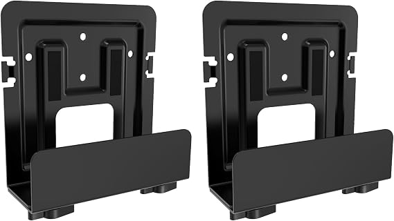 2 pcs Cable Box Mount, Adjustable Wall Mount for Small and Wide Devices