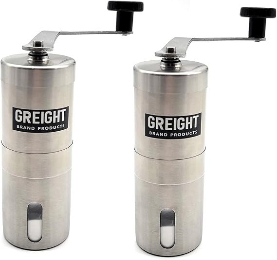 Pill Grinder 2 Pack - Pill Crusher, Stainless Steel Pill Grinder Pack of Two - Crush and Grind Tablets and Vitamins to Fine Powder. Miller for Pills.