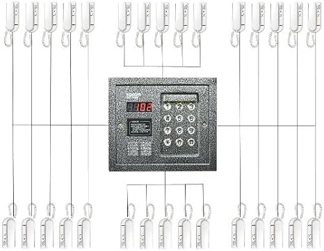 Kocom Ah1-complete Wired 30 Indoor Audio Door Entry Access Control Intercom. Intercommunicating Wired 30 Indoor Doorphone With One Outdoor Entry Panel