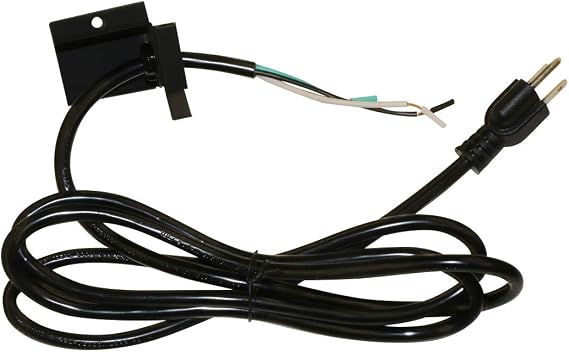Dimplex Plug Conversion Kit for Revillusion Fireplaces (Model RBFPLUG), 120 Volt, Black
