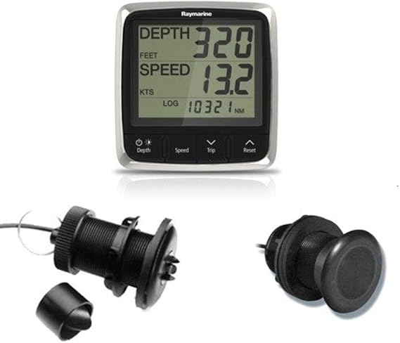 Raymarine i50 Tridata System with Thru-Hull Transducer,black