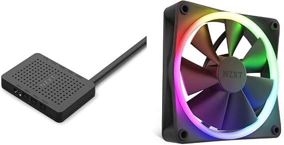 NZXT RGB & Fan Controller + NZXT RGB Fans (120mm) Bundle