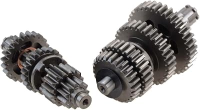 GOOFIT Transmission Gearbox Gear Spindle Replacement for 50cc 110cc 125cc YX GY6 TCMotor Motorcycle Scooter Engine Pit Dirt Bike